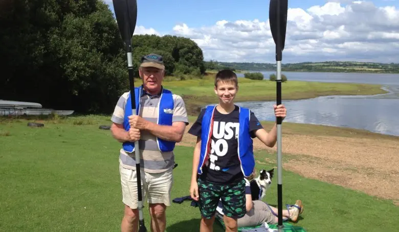 Прогулка на байдарке с учителем